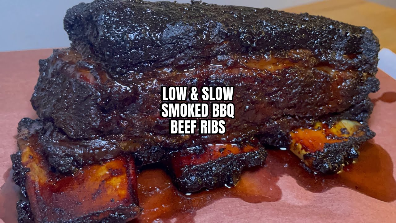 Low & Slow Smoked Beef Short Ribs — watch on YouTube