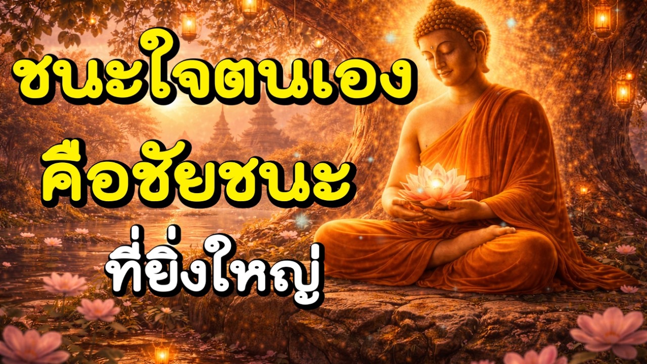 ชนะใจตนเอง คือชัยชนะที่ยิ่งใหญ่ | ฟังธรรมก่อนนอน , ฟังธรรมสอนใจ | Ep.68