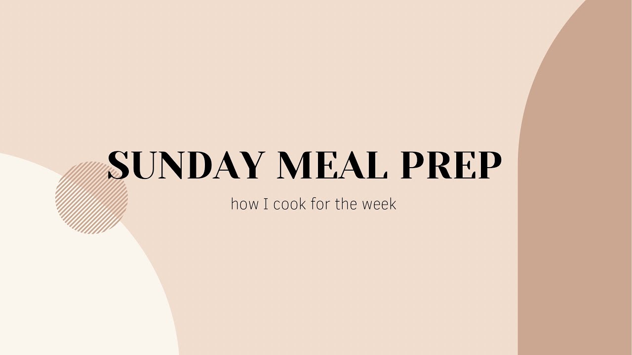 Meal Prep With Me | ..Sunday Meal Prep | Kiara Marshall