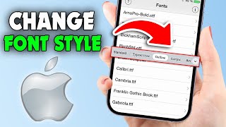 How to Change Font Style in iPhone (2026)