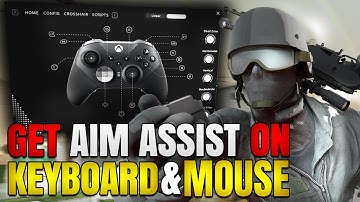 This Is How Mouse & Keyboard Players Get CONTROLLER AIM ASSIST in Warzone 😱🎯 ✅