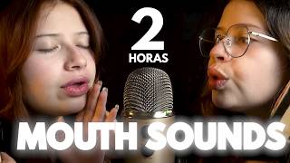 ASMR 2 HORAS de MOUTH SOUNDS RELAJANTES para DORMIR!