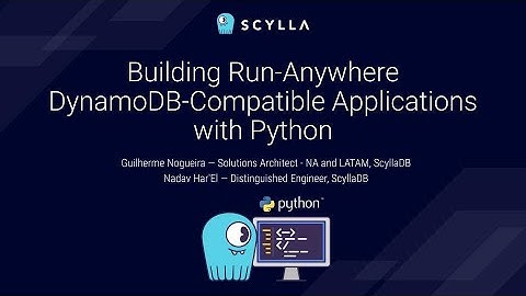 Building Run-Anywhere DynamoDB-Compatible Applications with Python