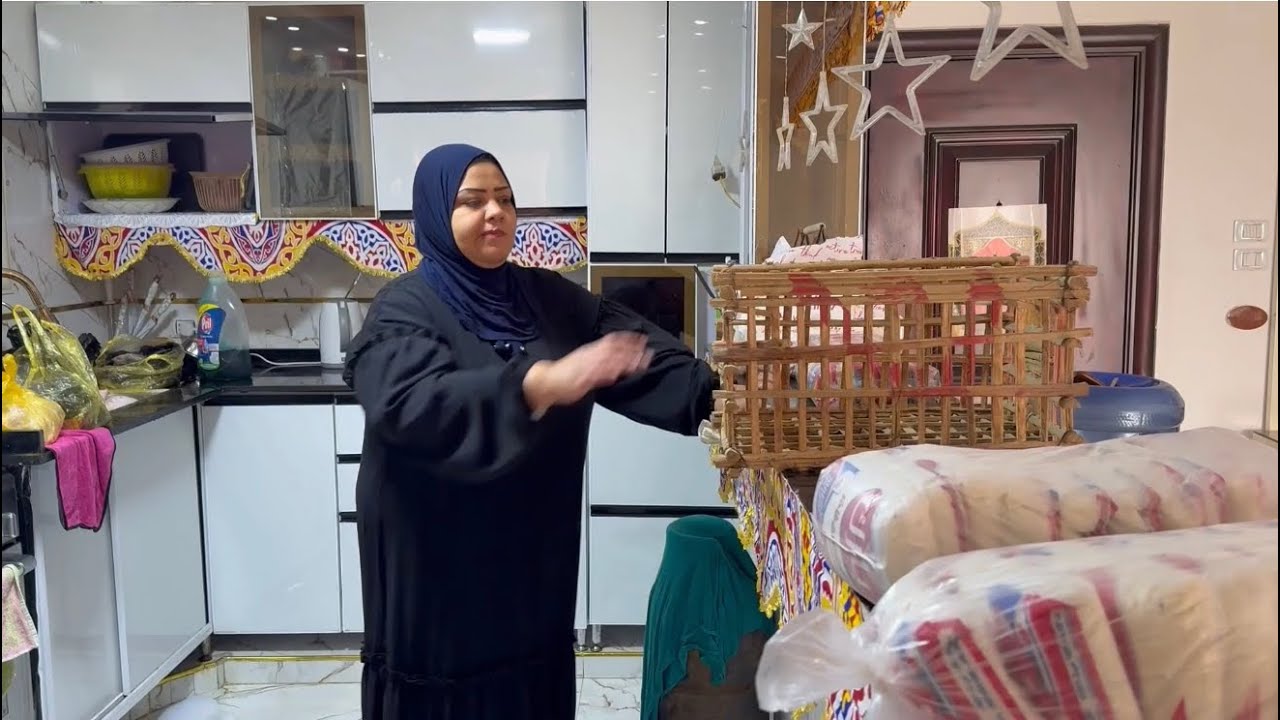 الخير دخل بيتي🙈 وأول يوم رمضان 🌙قضيته مع بناتي نهايه الفديو المفاجاه المنتظره 👌طلعت شنط رمضان 🌙 