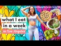 What I Eat In A Week in LA | eating everything I want, workouts & a week in my life