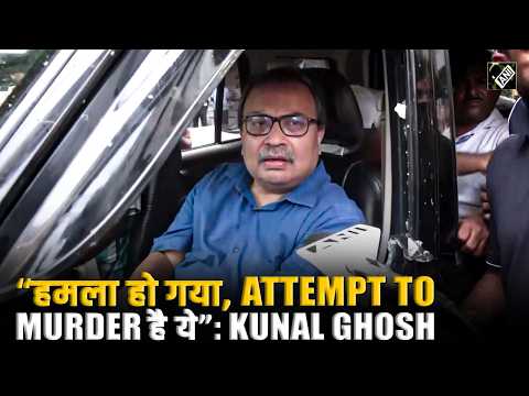 “Attempt to murder…” TMC Kunal Ghosh reacts after eggs hurled at his car