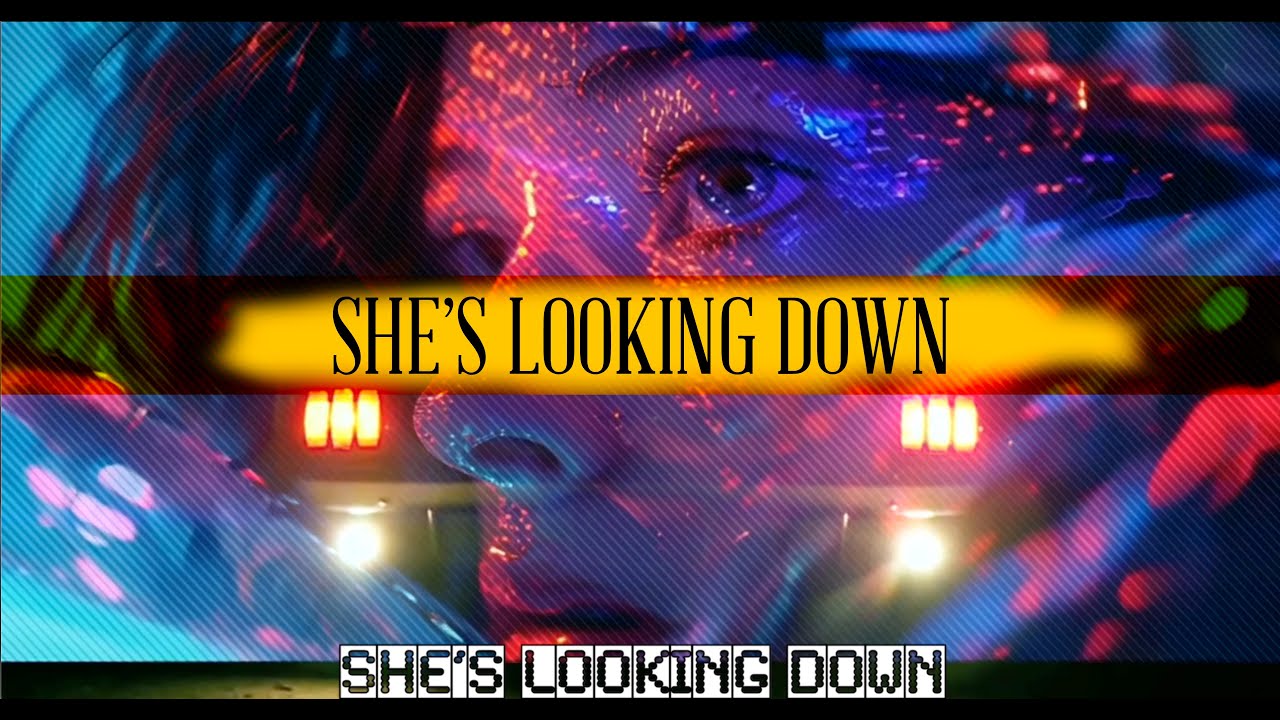 SHE'S LOOKING DOWN (Revisited)  Original Rock Instrumental | Intense Neon Gaze Beat