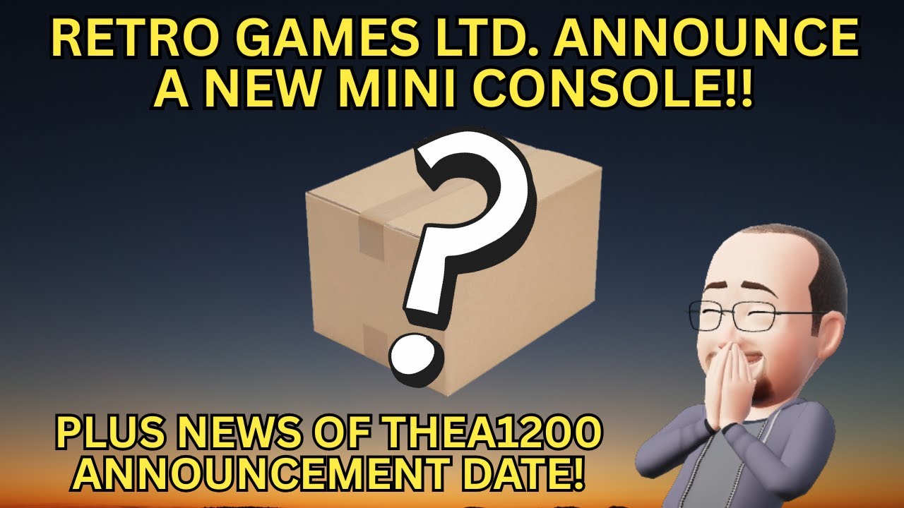 Retro Games Ltd. объявляют о своей следующей мини-консоли. Новости о дате анонса A1200!