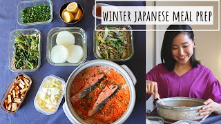 WINTER MEAL PREP JAPANESE FOOD / healthy & easy/ using winter vegetables in Japan