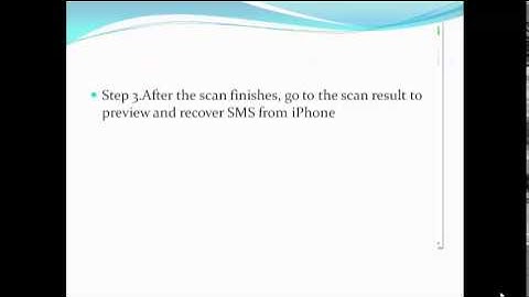 How to Recover Deleted Text Messages from iPhone 6/6Plus/5S/5C/5/4S/4