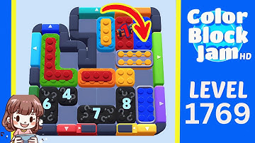 Color Block Jam Level 868 (1769) Solution Walkthrough