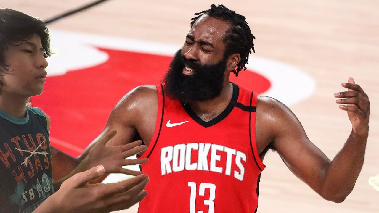 WHAT IS JAMES HARDEN DOING!!! Reacting To Thunder Rockets Game