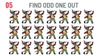 How Good Are Your Eyes Find Odd Out