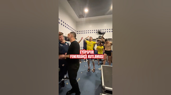 🎉Eyüpspor’da Fenerbahçe Maçı Sonrası Soyunma Odası Kutlaması!