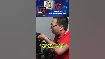 Tản Nước 240 Có Cân Được I5 13600K Không? #shorts #gosuzone #pcgaming #coolingsystem
