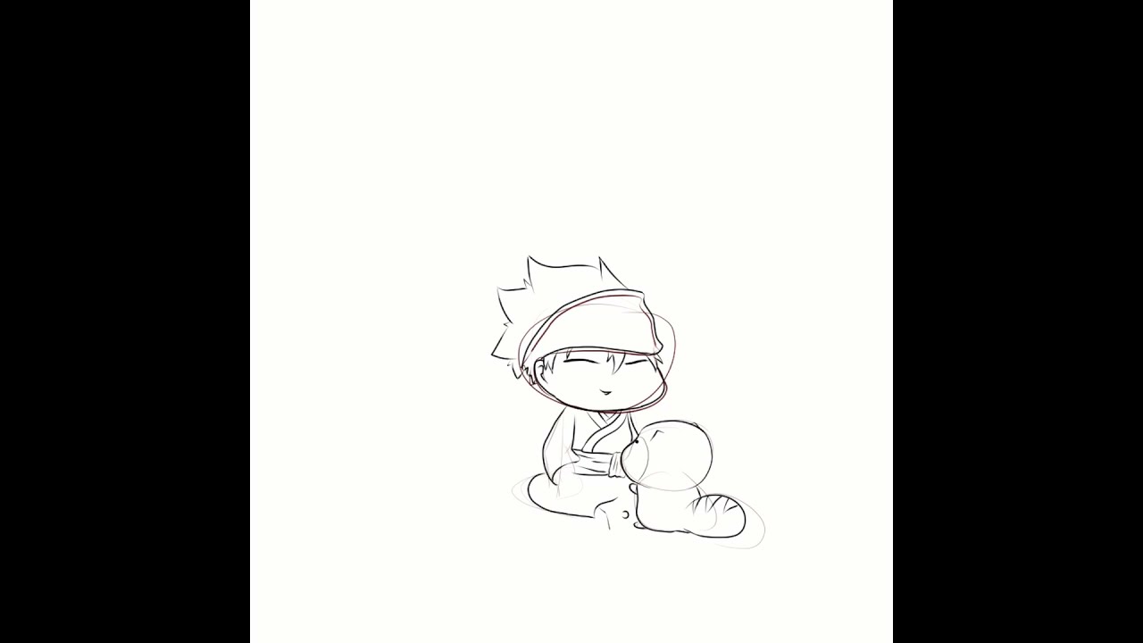 Chibi Utsuho and Pochi - Itsuwaribito Utsuho - [Speedpaint]