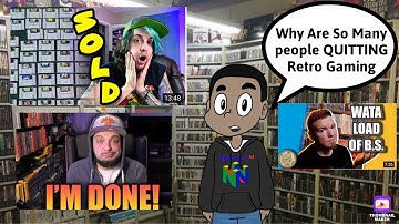 Why Are So Many People QUITTING Retro Gaming
