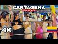 Cartagena Party Bus - Rumba Chivas Wildest Night | Walking | Bus Tour 4K 🇨🇴