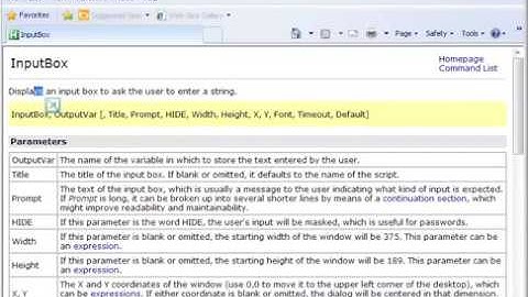 AutoHotkey COM with Internet Explorer Tutorial  Part 2 Low