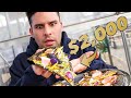 PIZZA DE $2,000 vs PIZZA DE $1