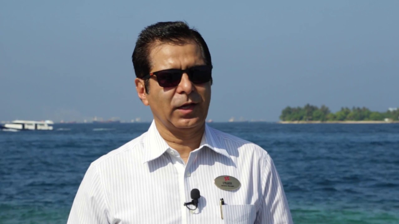 Utkarsh Faujdar, general manager, Hulhule Island Hotel, Maldives