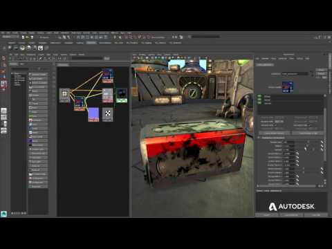 Autodesk Maya LT - Features - Substance material integration