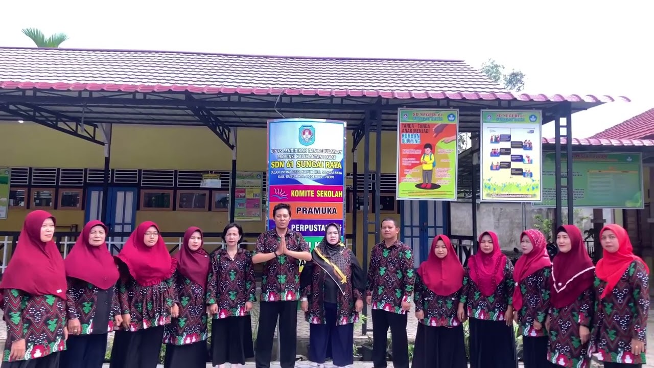 Selamat Hari Jadi Kabupaten Kubu Raya ke 16 (SD NEGERI 61 SUNGAI RAYA)