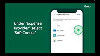 Grab Business Profile x Concur screenshot 5