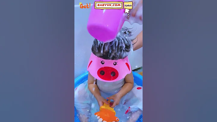 How Do You Prevent Shampoo in Baby’s Eyes? The Baby Shampoo Cap Can Help! #baby