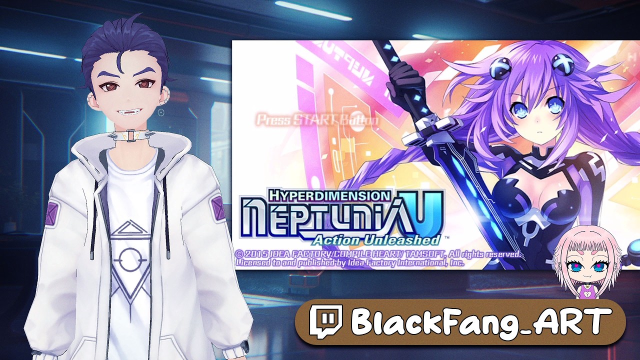 🎮 First Time Neptunia U – Finally Got Vita TV Working | 18+ | !merch