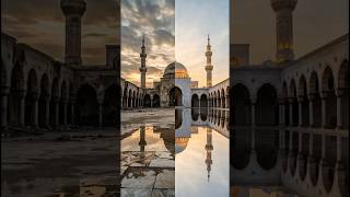 Mosque Restoration Transformation 🕌 | Ruined to Luxury Marble Finish ✨#restoration #timelaps