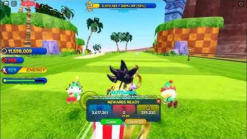 sonic speed simulator auto run mode and a little gameplay