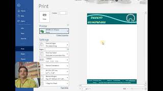 How to Design Letter Head in Microsoft Word