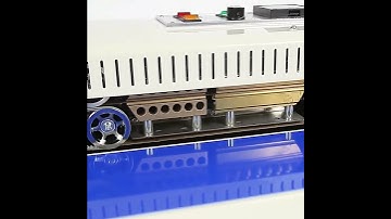 FR-900 continuous band sealer bag sealing machine ,continous band sealer plastic bags