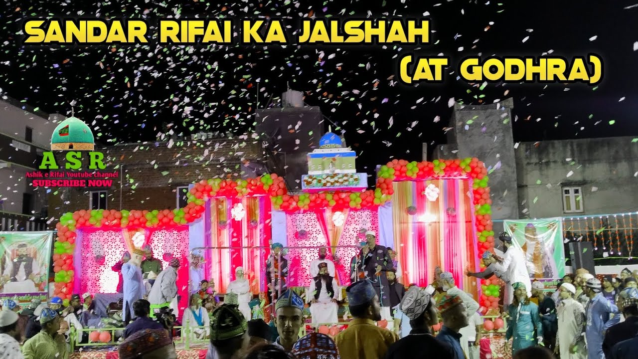 #Sandar #Rifai Ka #JalaliJalshah #At_Godhra Rifai Badi gadi sharif Surat ♥️♥️♥️