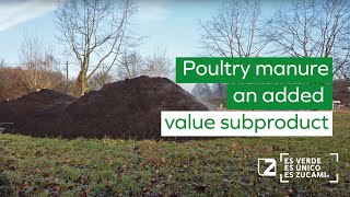 🐓💩 ♻ Poultry manure an added value subproduct. Treating and drying hen droppings & Chicken manure