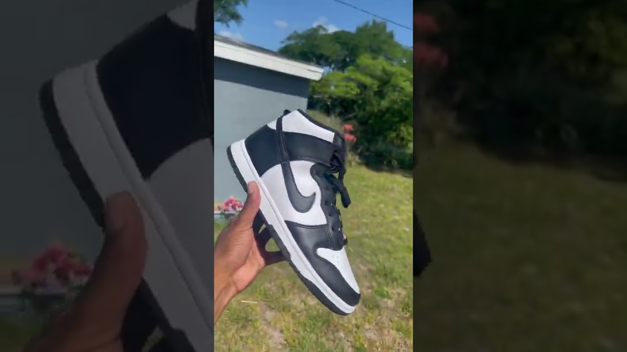 Dunk High Black & White Retro