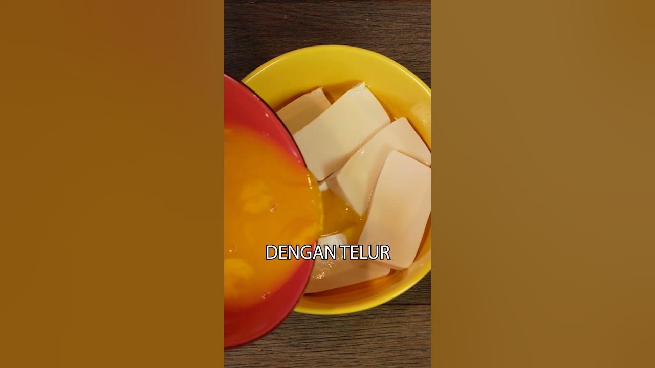 TAHU TELUR KUKUS TINGGI DALAM PROTEIN ✅