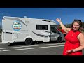 We flew to italy to pick up a brand new motorhome
