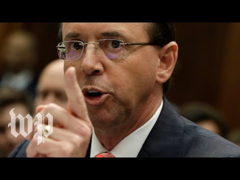 Rod J. Rosenstein holds a news conference