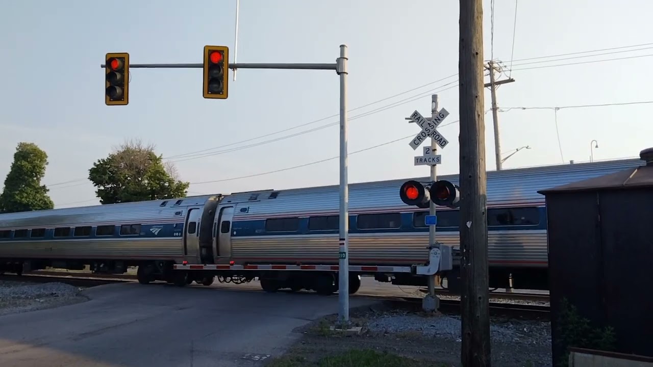 Amtrak 101 Leads Maple Leaf P063 Northbound to Toronto Canada