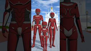 Transfer in Police 👮♀️ #sakuraschoolsimulator #animation #shortvideo #shortsviral #trendingshorts