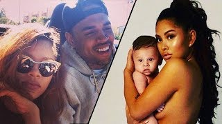 Chris Brown Shares Sweet Picture Of Ammika Harris & Baby Aeko Details