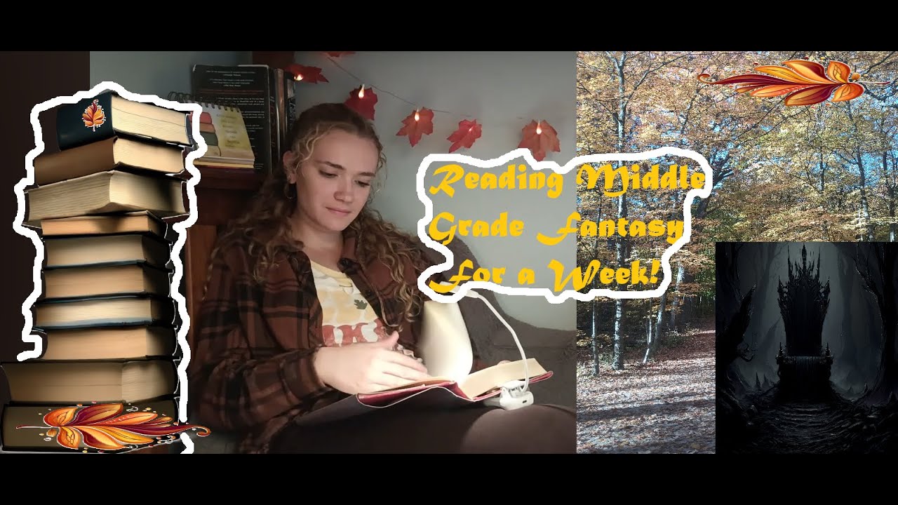 Finishing MIDDLE GRADE Series I am in the middle of Vlog and CHALLENGE-- FANTASY, PJO 🐉🔱