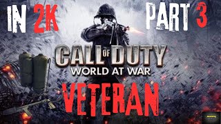 World at War on VETERAN difficulty! Part 3 'Hard Landing' 1440p 60FPS