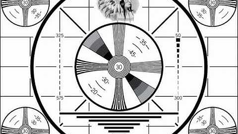 Indian test card - fade from static