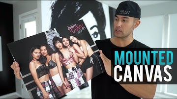 Mounted Canvas - Printing Product | Neil Jou Productions