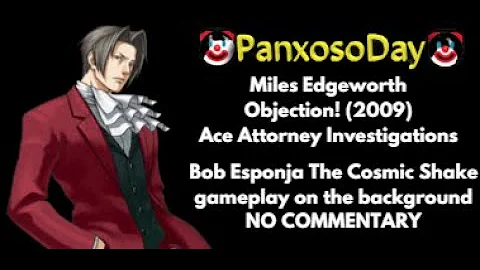 #17 Miles Edgeworth - Objection! (2009) Ace Attorney Investigations🎵🎶CHILL MUSIC TO STUDY/RELAX🎵🎶