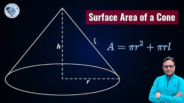Examples on Surface Area of a Right Circular Cone
