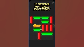 18 OCTOBER hamster Kombat season 2 mini puzzle game | how to solve mini puzzle today #hamsterkombat